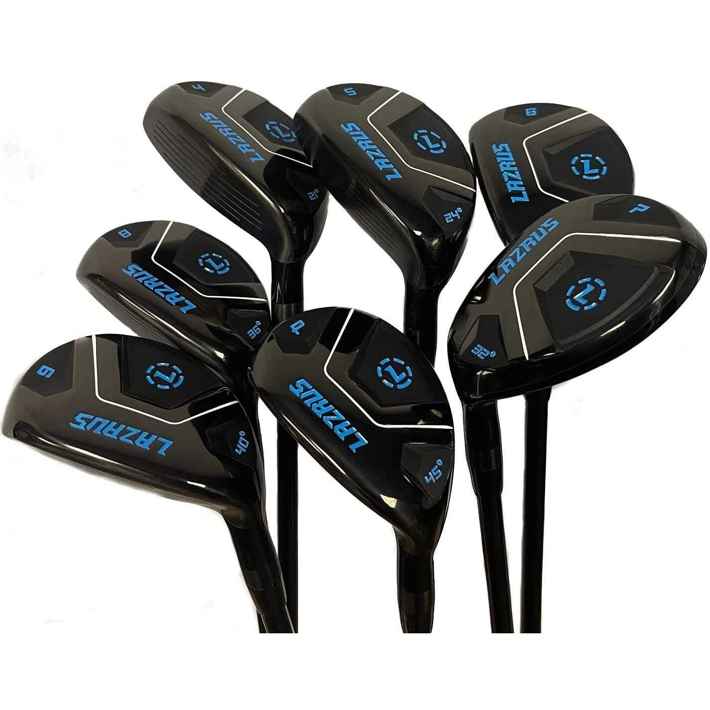 Lazrus Golf Premium Hybrid Golf Clubs For Men 23456789pw Right Hand Left Hand Single 6728