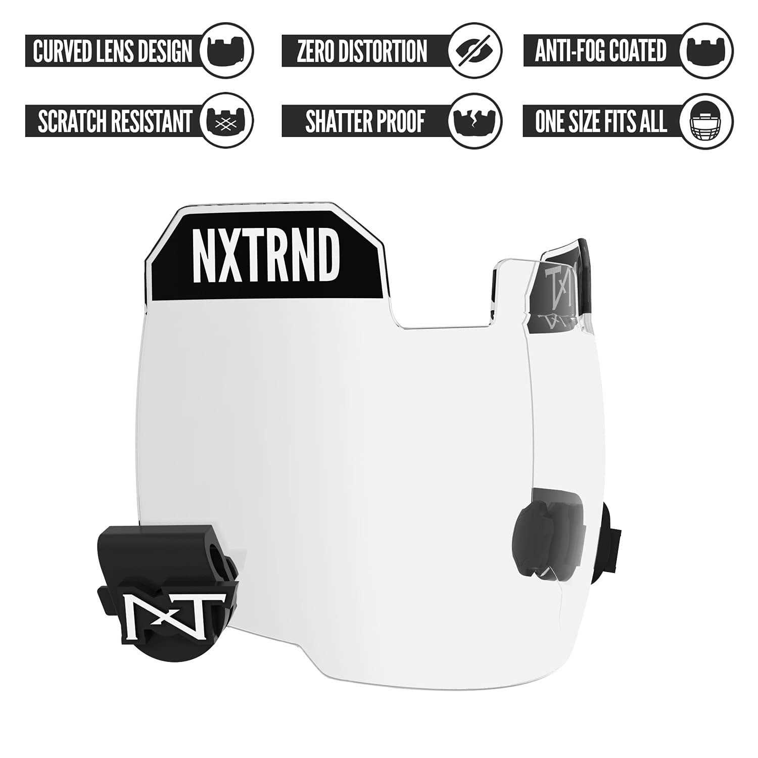 NXT Nxtrnd Nxtrnd VZR3 curved Football Visor Professional Football ...